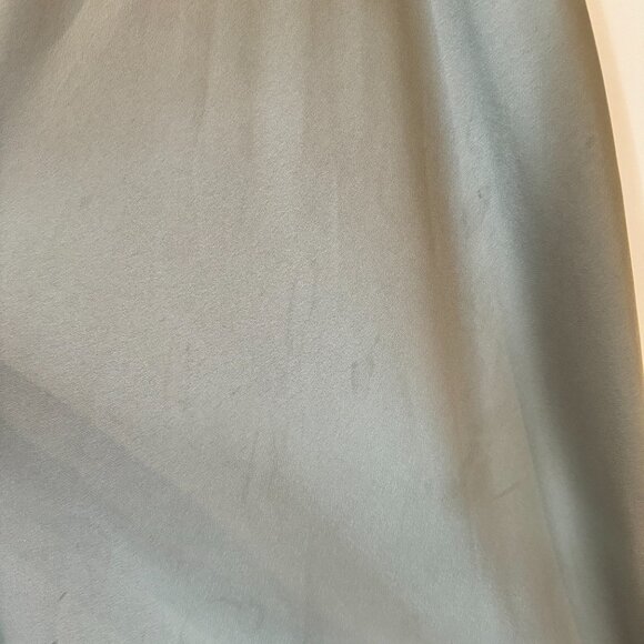 BHLDN Leila Deep-V Flutter-Sleeve Satin A-Line Gown - Picture 5 of 6